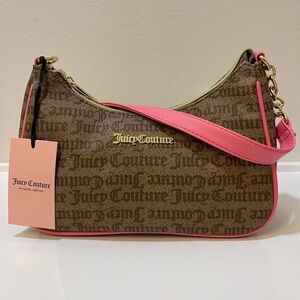 Juicy Couture Heritage Shoulder Bag Chocolate